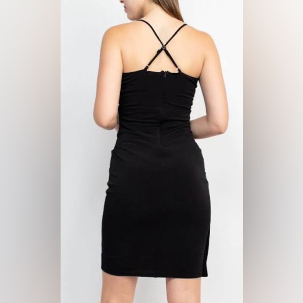 BCBGeneration V-Neck Fitted Cocktail Dress - Picture 7 of 7
